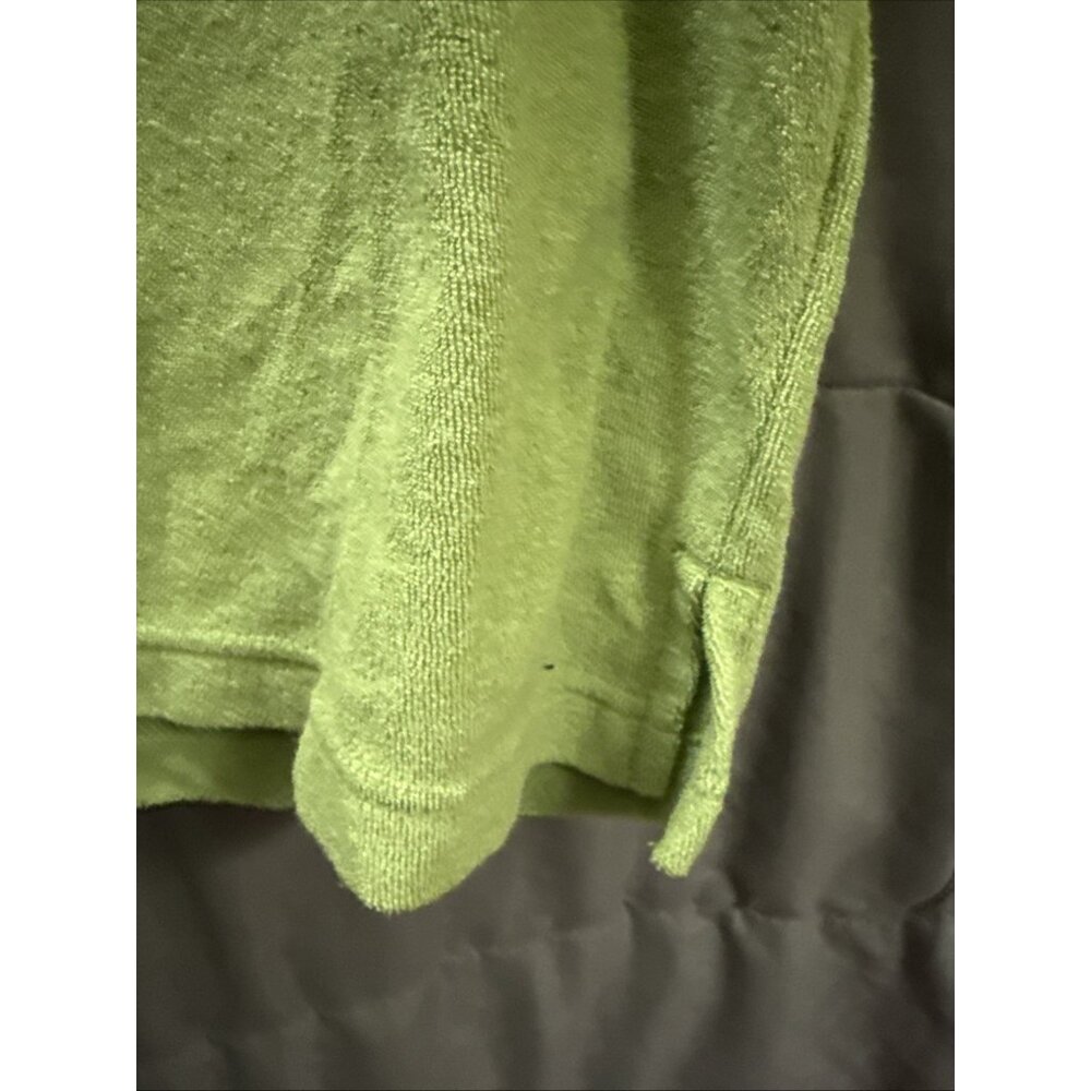 Goodfellow &Co Polo Mens Size XL Short Sleeve Crew Neck T Shirts Green Terryclot - Picture 6 of 10